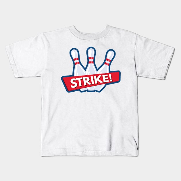 STRIKE! Kids T-Shirt by SWON Design